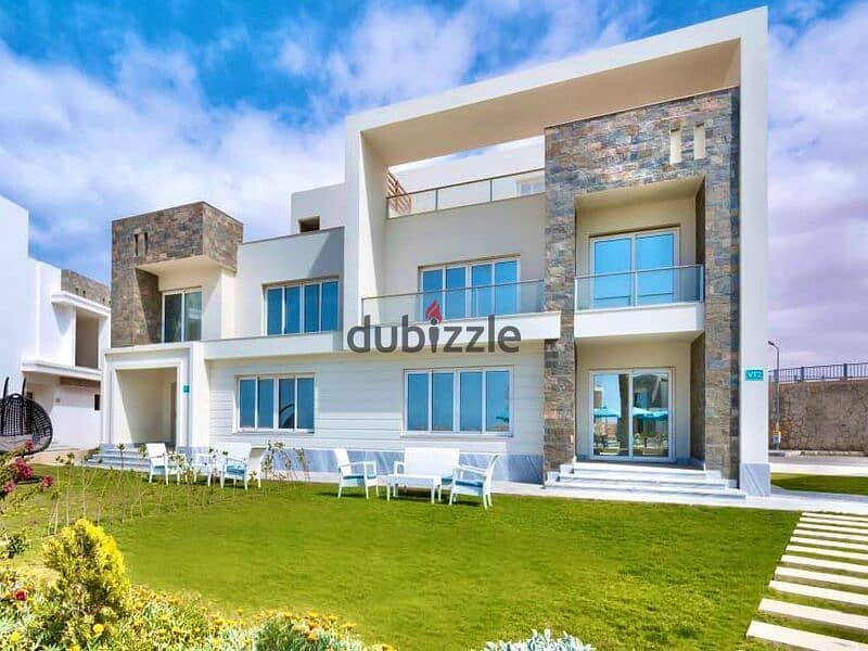 شاليه استلام فوري في سي فيو راس الحكمه -متشطب بالكامل بفيو علي اللاجون - خصم كاش 20% * Sea View * 3