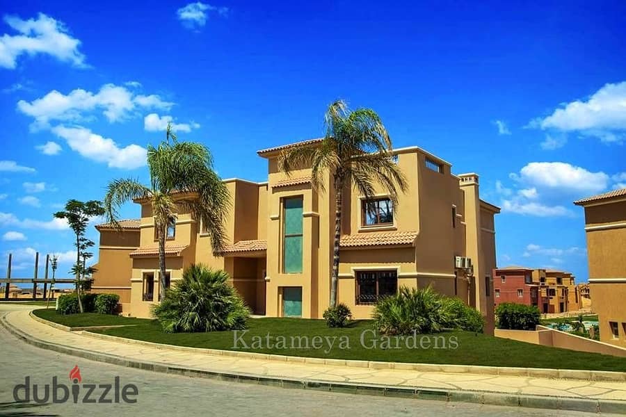 Apartment for sale, free delivery, in Katameya Gardens Compound Prime location with a unique view 14