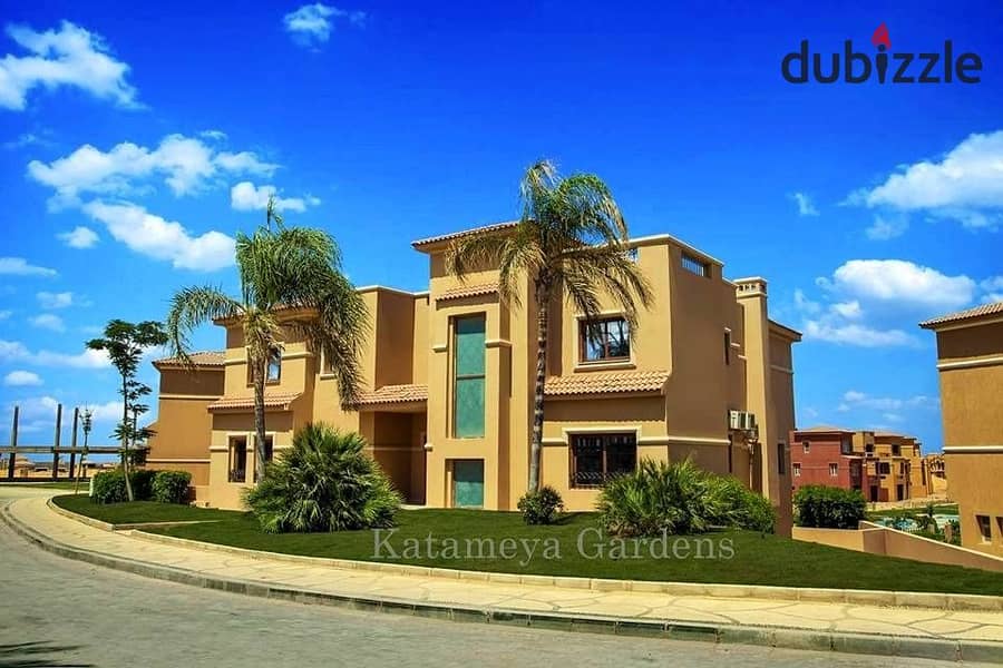 Apartment for sale, free delivery, in Katameya Gardens Compound Prime location with a unique view 16