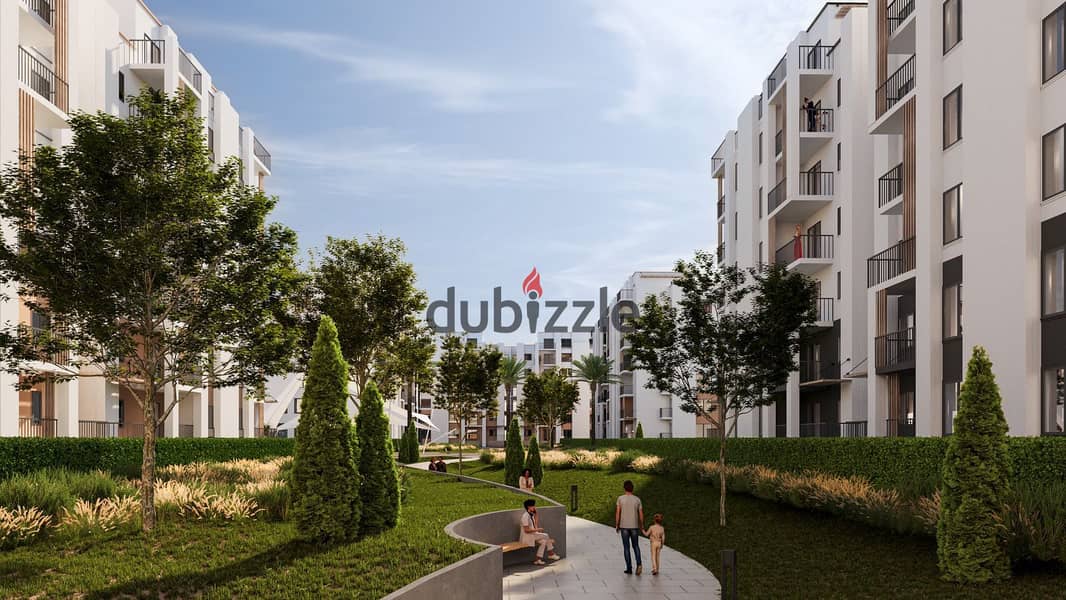 Apartment for sale in the best location in New Zayed at Bliss Gate | Only 15% down payment, fully finished 3