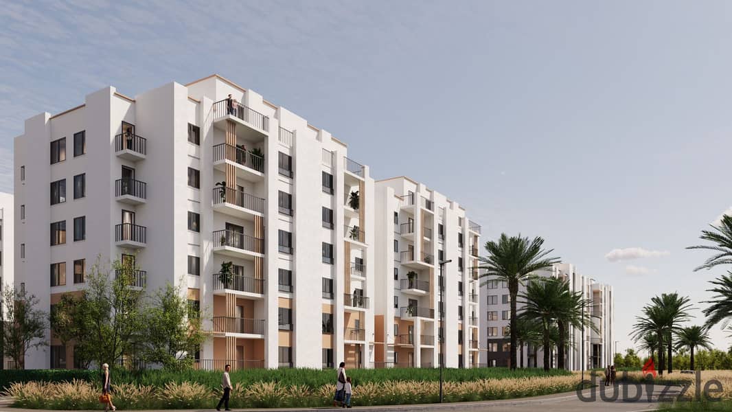 Apartment for sale in the best location in New Zayed at Bliss Gate | Only 15% down payment, fully finished 7