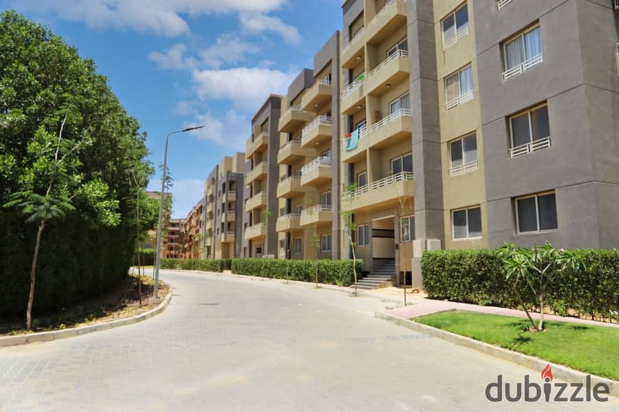 Own your apartment immediately in Katameya Gardens Compound next to Mountain View - View on the landscape 2