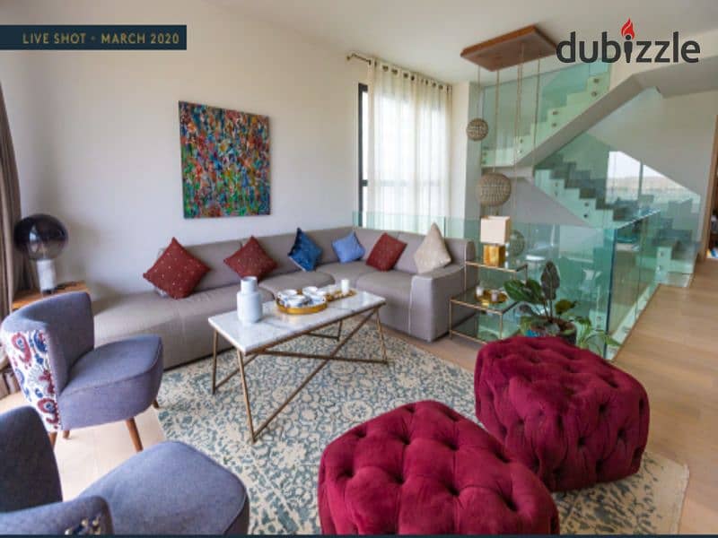 Without 0% down payment, own your fully finished, super luxury apartment in Al Burouj Compound Prime Location 23