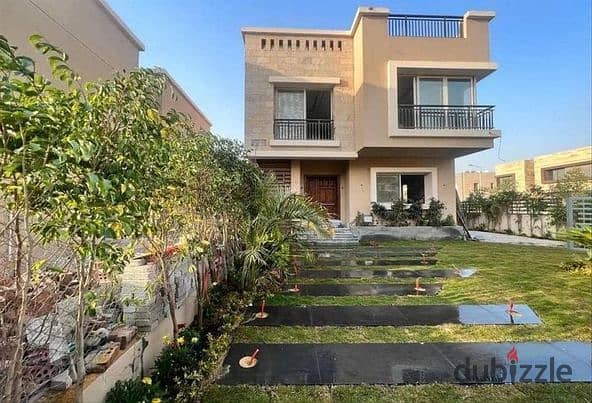 Villa for sale in front of Cairo Airport and the Police Academy, minutes from Nasr City, Taj City, installments over 8 years 0