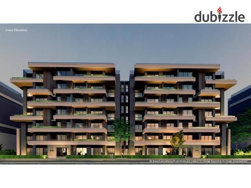 Apartment with garden for sale in La Colina, Sheikh Zayed, in installments over 8 years lower than the company price 7