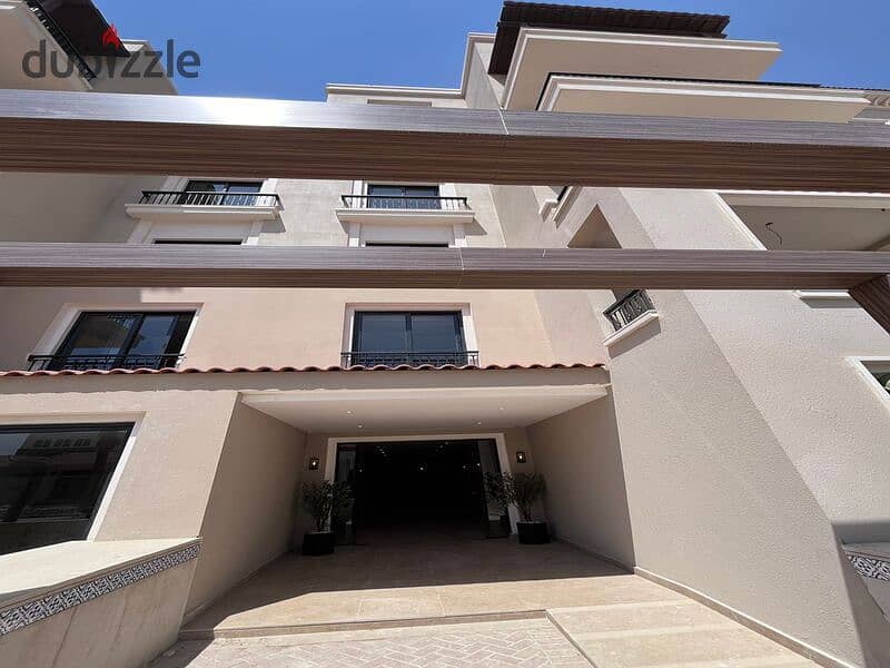 Apartment for sale, ground floor, garden Fully finished in the heart of New Zayed with Dorra Village West Special cash discount Village West 4