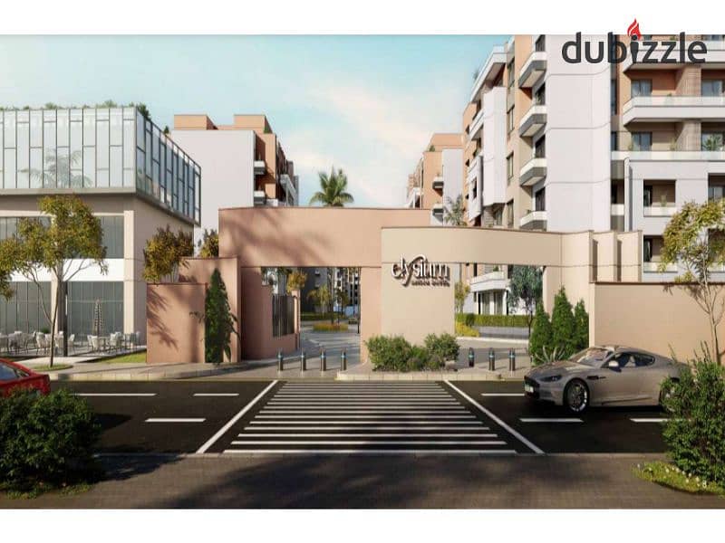 Apartment for sale 79m in Elysium View Landscape Sheikh Zayed in installments 0