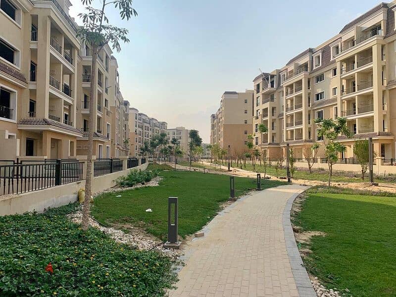 Without a down payment, I own an apartment for sale in a private garden in Saray, with a 41% cash discount, with a special view on the landscape 15