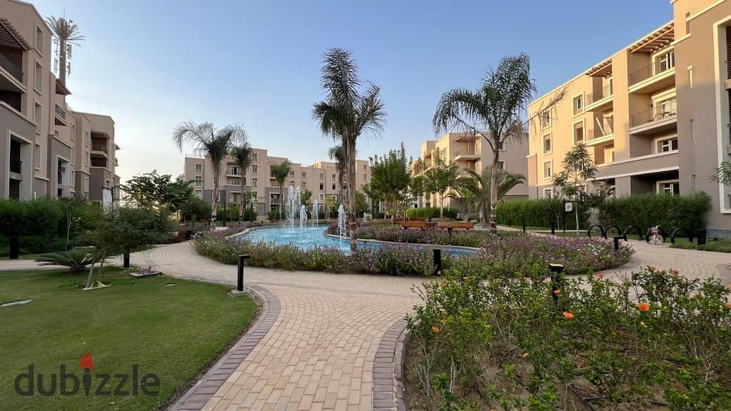 for sale apartment 236 m with a 45 m garden, prime location, October Plaza, SODIC 5