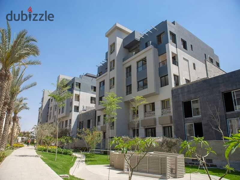 3-bedroom apartment for sale in the heart of Golden Square in Trio Gardens Compound with a 40% cash discount in Amazing Location in Fifth Settlement 6