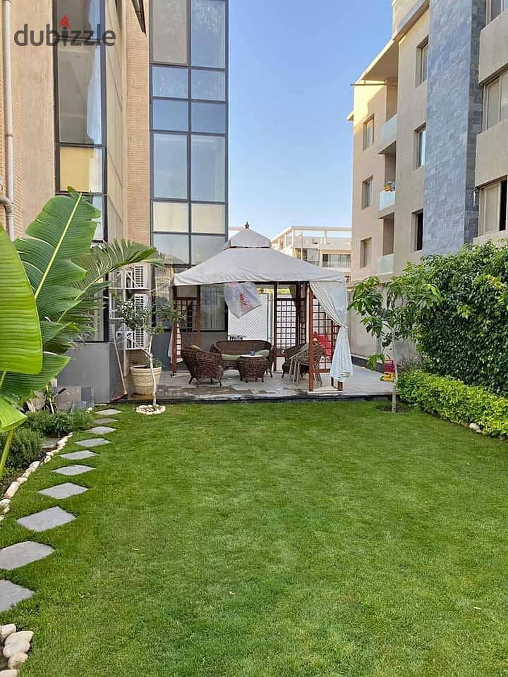 3 bedrooms with garden in Taj City Compound in front of Cairo Airport for sale at the entrance to the Fifth Settlement and near Nasr City and Heliopol 1