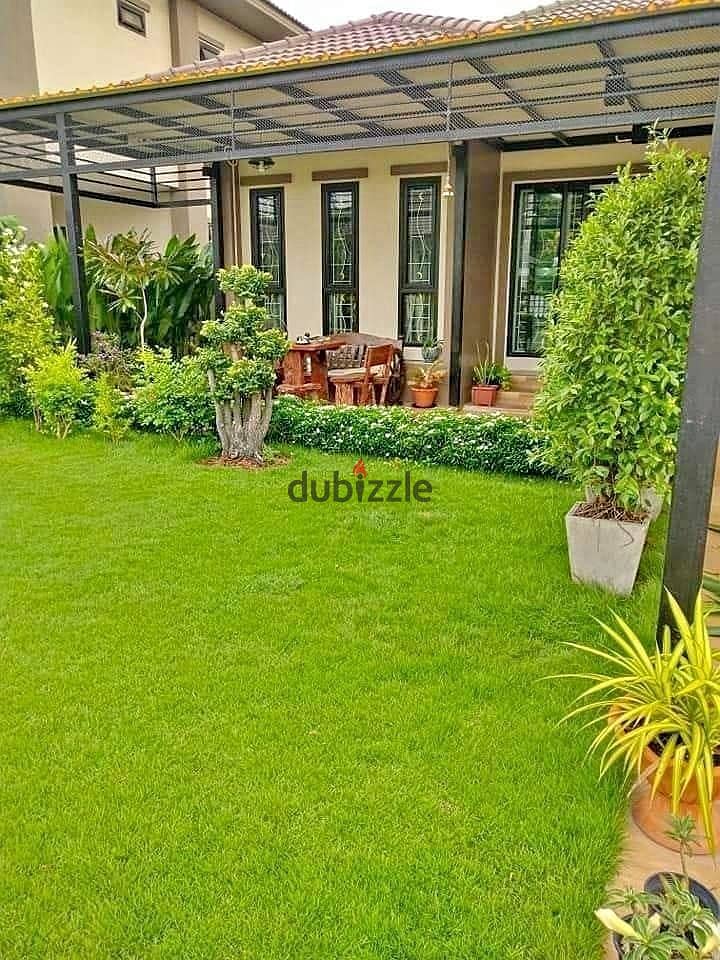 3 bedrooms with garden in Taj City Compound in front of Cairo Airport for sale at the entrance to the Fifth Settlement and near Nasr City and Heliopol 4