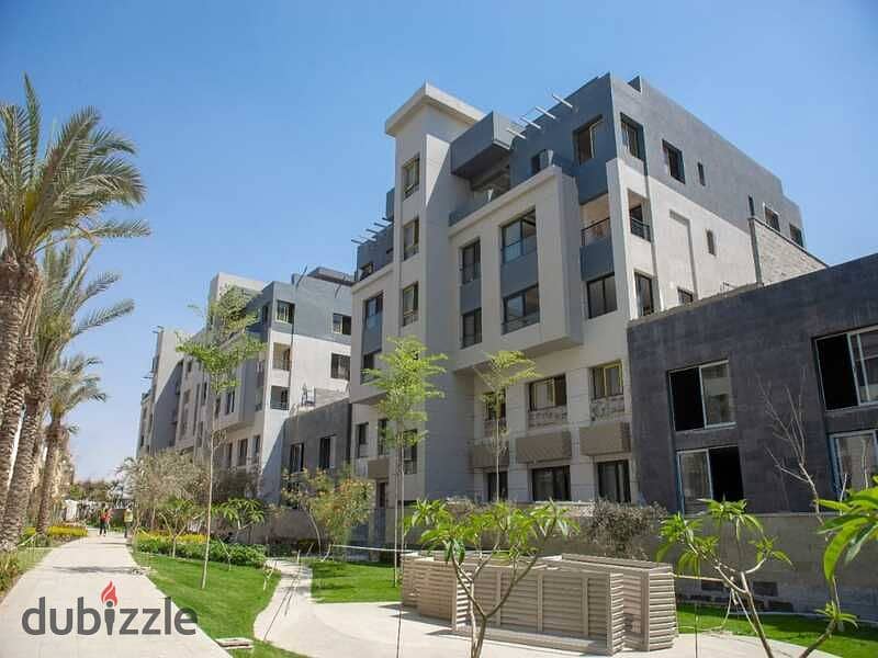 Apartment for sale in the heart of Golden Square, with a 5% down payment and equal installments, in Trio Gardens with M Square 9