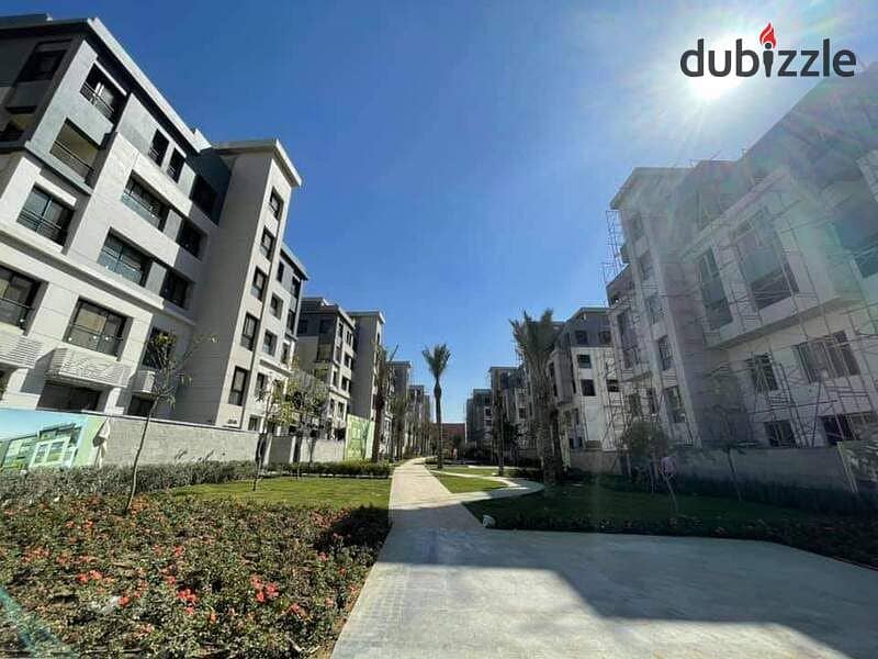 Apartment for sale, 190 meters in the heart of Golden Square, with 5% down payment and equal installments, in Trio Gardens with M Square40% cash disco 11