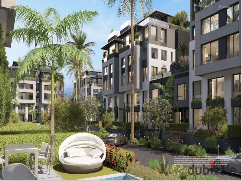 3-room apartment for sale in the heart of Golden Square, with a 5% down payment and equal installments, in Trio Gardens with M Square| 40% cash discou 5