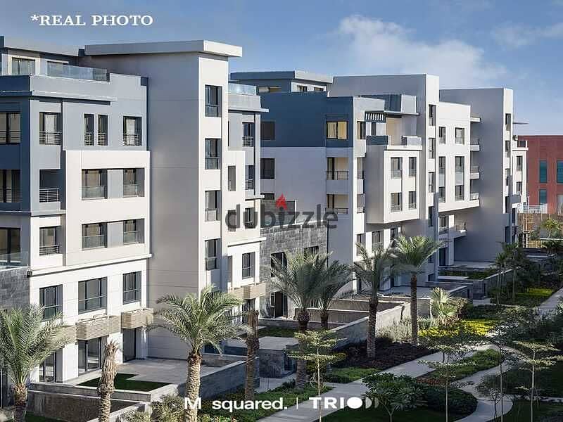 3-room apartment for sale in the heart of Golden Square, with a 5% down payment and equal installments, in Trio Gardens with M Square| 40% cash discou 26