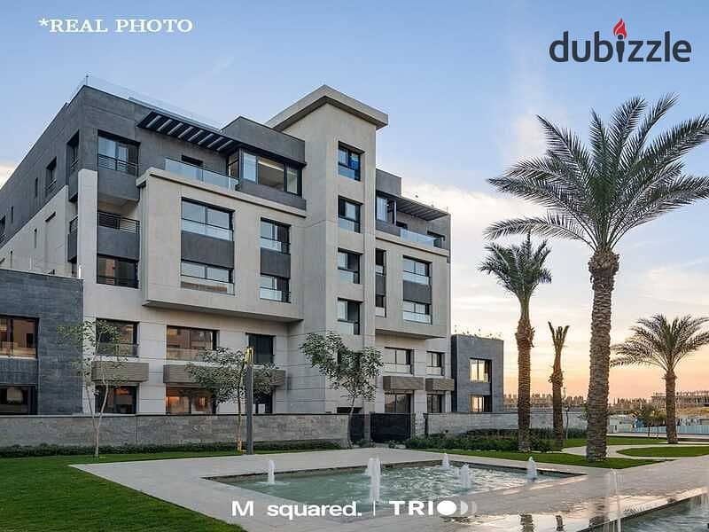 3-room apartment for sale in the heart of Golden Square, with a 5% down payment and equal installments, in Trio Gardens with M Square| 40% cash discou 27