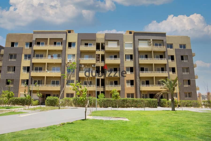 With a 30% down payment, immediately own your apartment of 170 meters in Katameya Gardens Compound next to Mountain View | View on the landscape 7