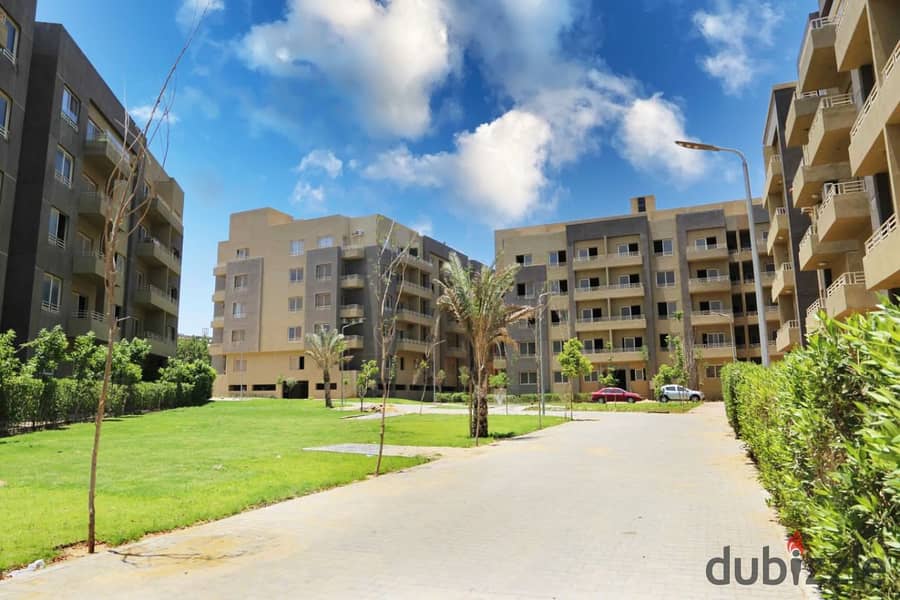 With a 30% down payment, immediately own your apartment of 170 meters in Katameya Gardens Compound next to Mountain View | View on the landscape 11