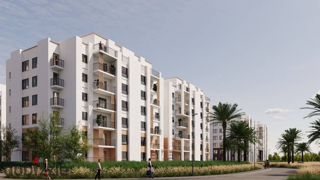 3-bedroom apartment for sale in Plus Gate in the heart of New Zayed | 15% down payment, fully finished Delivery soon 2