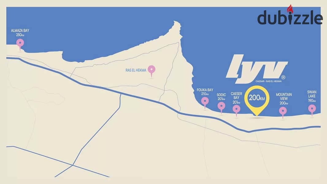 Chalet for sale in Ras Al-Hikma at an attractive price - the price of the first phase of LYV Village | Only 5% down payment 12