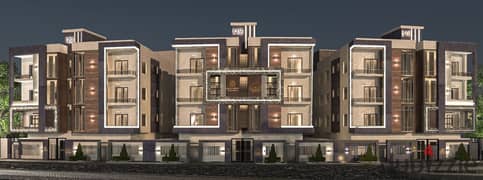 Distinctive apartment for sale 160 meters first floor in the Fifth Settlement next to Madinaty and AlRehab