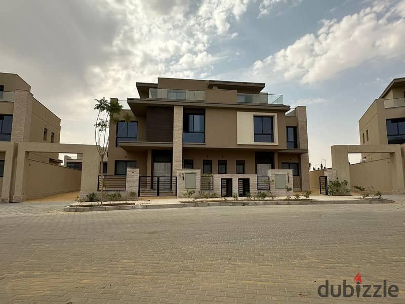 modern villa fully finished ,ready to move , in sodic Sheikh Zayed 15