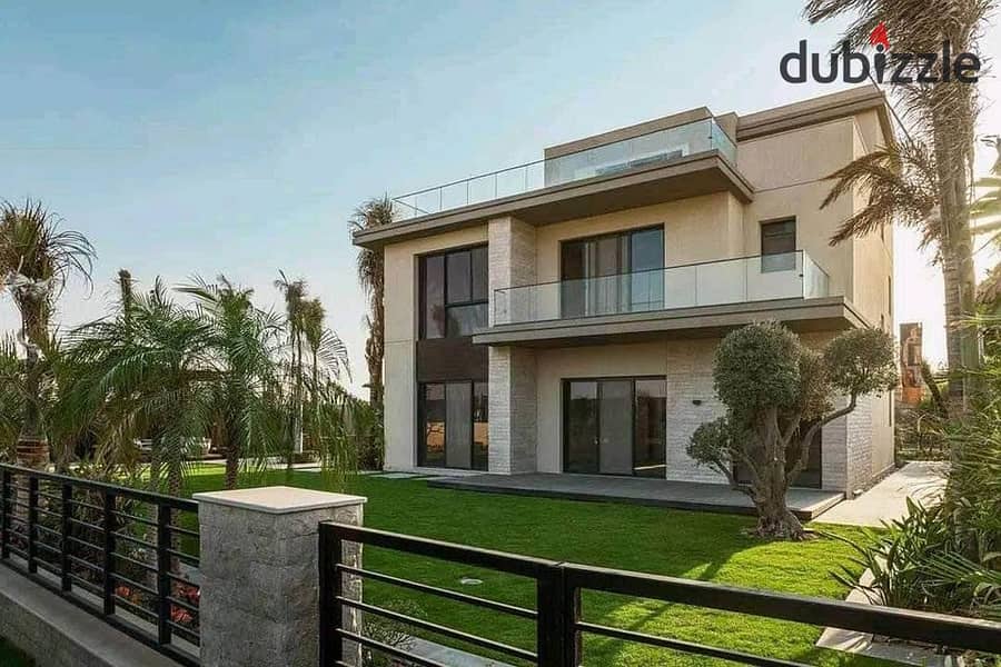 standalone villa ,100% privacy  , early deilvery , el shiekh zayed 5