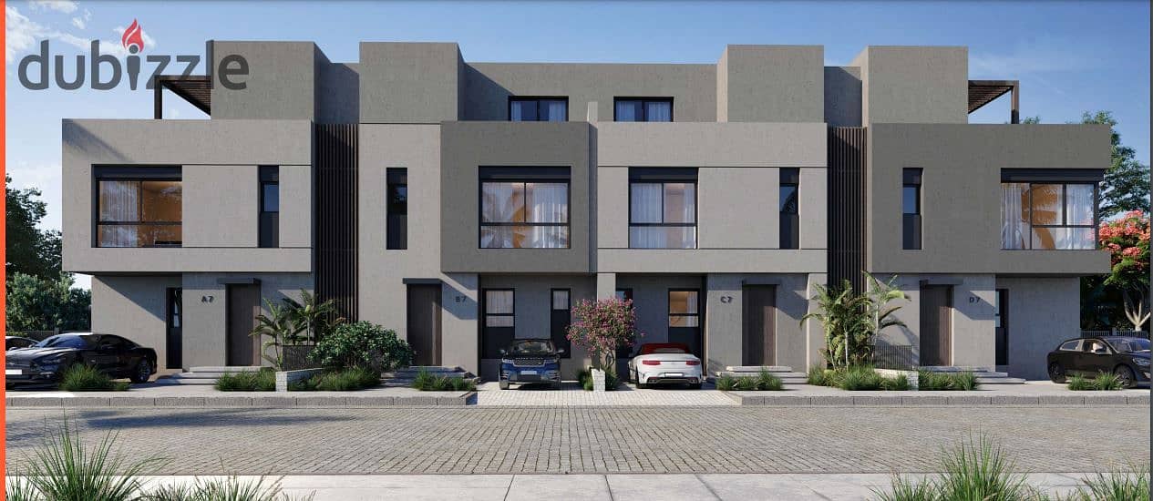 Own a corner townhouse in the heart of Mostakbal City at The Valleys Compound by Hassan Allam with an installment plan of up to 8 years 0