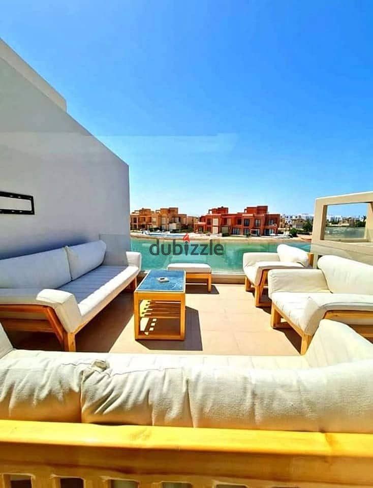 Finished Twin Villa with Direct Sea View in Fairways, El Gouna 9