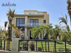 villa with large area fully finished in Hills of One, heart of Sheikh Zayed ڤيلا مستقله بمساحه كبيره متشطبه في هيلز اوف وان بقلب الشيخ زايد بالتقسيط 0