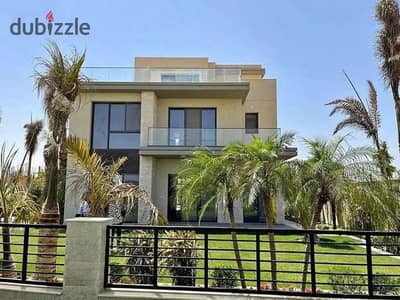 villa with large area fully finished in Hills of One, heart of Sheikh Zayed ڤيلا مستقله بمساحه كبيره متشطبه في هيلز اوف وان بقلب الشيخ زايد بالتقسيط