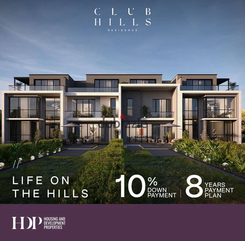 Own a two-bedroom apartment at a special price in Club Hills compound in 6th of October, Eastern Expansions 0