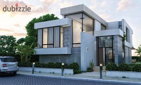 Townhouse Villa for Sale with Installments in the Best Location of New Cairo State Compound, directly in front of Rehab Gate 17, within a compound