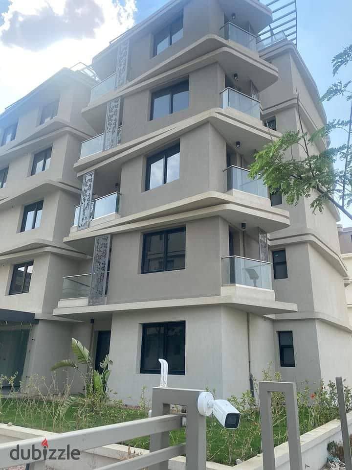 "Two-bedroom apartment, fully finished with high-end fittings, in the Badia compound by Palm Hills,  Yassin Mansour. It is the first smart compound 1