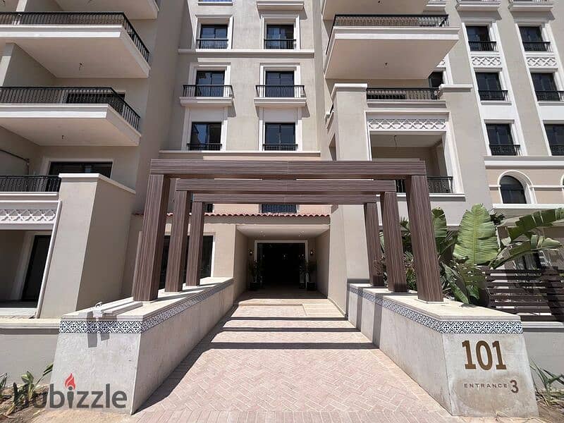 Own an apartment with immediate receipt, 4 rooms, fully finished And a special cash discount in the heart of New Zayed with Dorra Village West Village 3