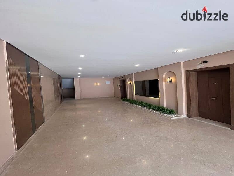 Apartment for sale, fully finished, with delivery soon, in the heart of New Zayed, with Dorra Village West Special cash discount Village West 7