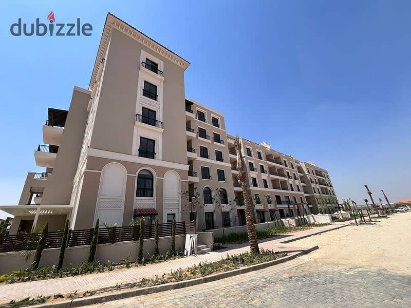 Fully finished apartment for sale with real estate developer Dorra in the heart of New Zayed in Village West Compound Special cash discount Village We 9