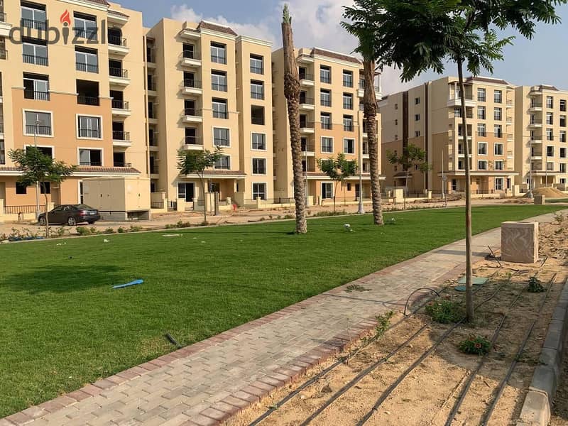 Apartment for Sale: 158 sqm with 95 sqm Garden by Madinet Nasr for Housing and Development in Sarai Compound, Adjacent to Madinaty 4