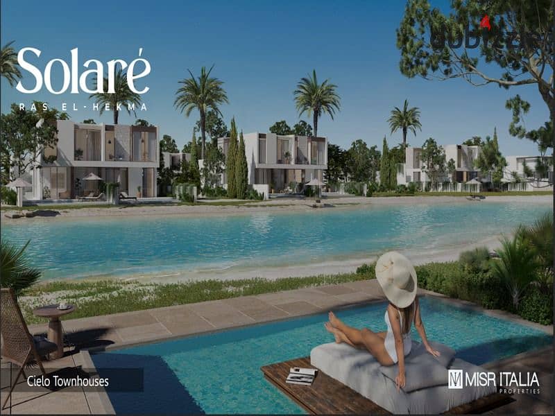 Chalet for sale in Solari Ras El Hekma with Misr Italy | fully finished | with first row lagoon view | With 5% down payment 11