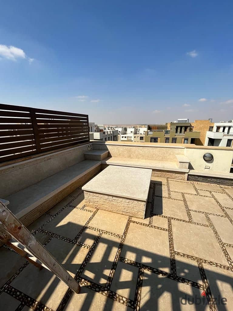 Studio 32m with roof For rent in Sodic westown Sheikh zayed Fully furnished ستديو ايجار 32م مفروش في سوديك ويستاون الشيخ زايد 6