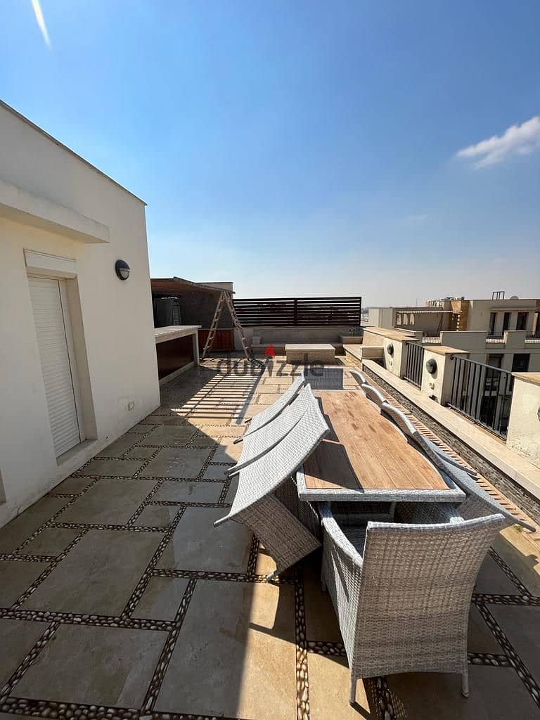 Studio 32m with roof For rent in Sodic westown Sheikh zayed Fully furnished ستديو ايجار 32م مفروش في سوديك ويستاون الشيخ زايد 7