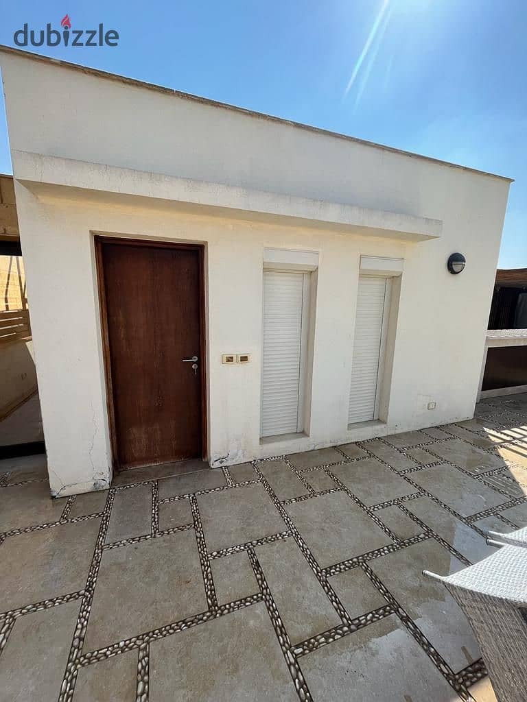 Studio 32m with roof For rent in Sodic westown Sheikh zayed Fully furnished ستديو ايجار 32م مفروش في سوديك ويستاون الشيخ زايد 9