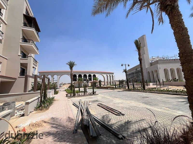 Apartment for sale, 130 meters, fully finished, with delivery soon, in the heart of New Zayed, with Dorra Village West | Special cash discount Village 1