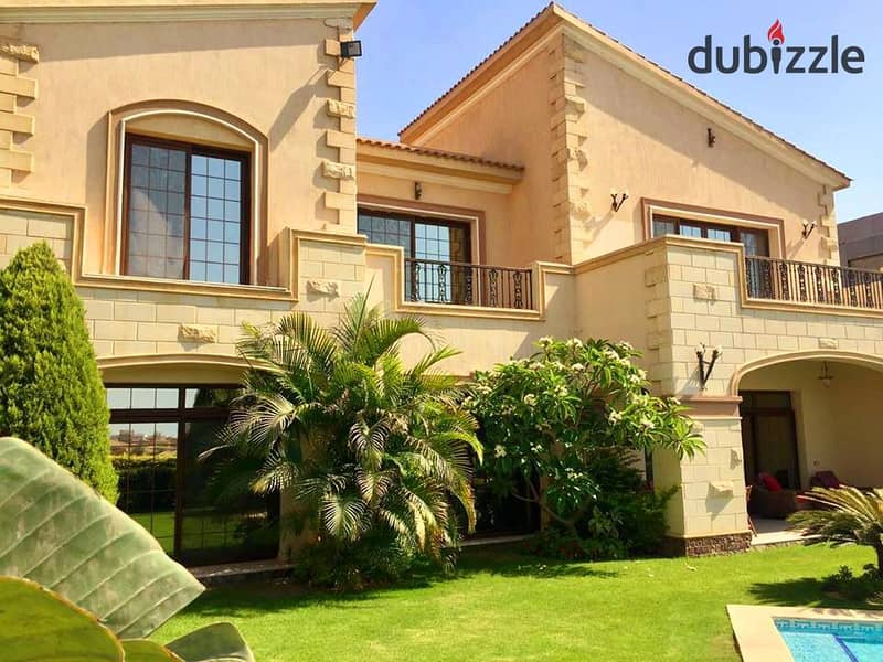 Standalone Villa For Sale 385M in Swan Lake Residence New Cairo | فيلا للبيع ستاندالون 385م في سوان ليك ريزيدنس التجمع بالتقسيط 1