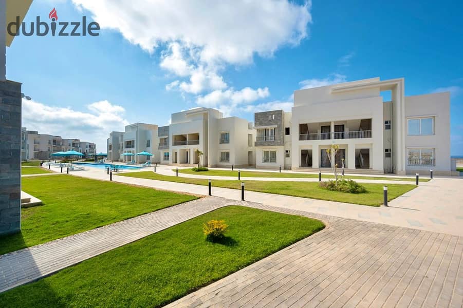 Own chalet with a 0% down payment for the first time in Ras El Hekma with the longest equal payment period in the North Coast_fully finished_Sea View 1