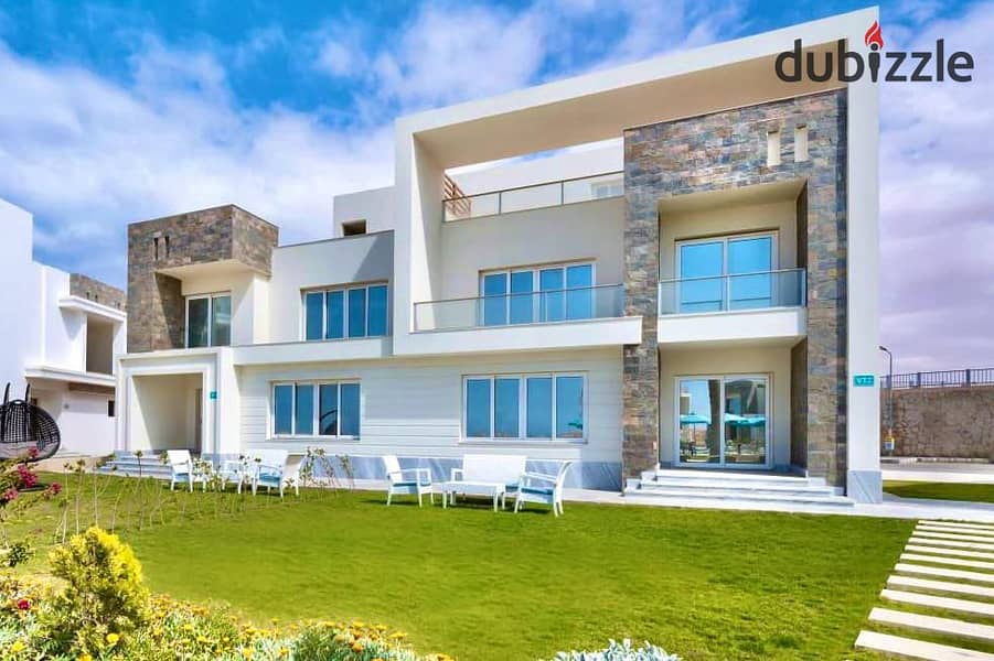 Own chalet with a 0% down payment for the first time in Ras El Hekma with the longest equal payment period in the North Coast_fully finished_Sea View 5