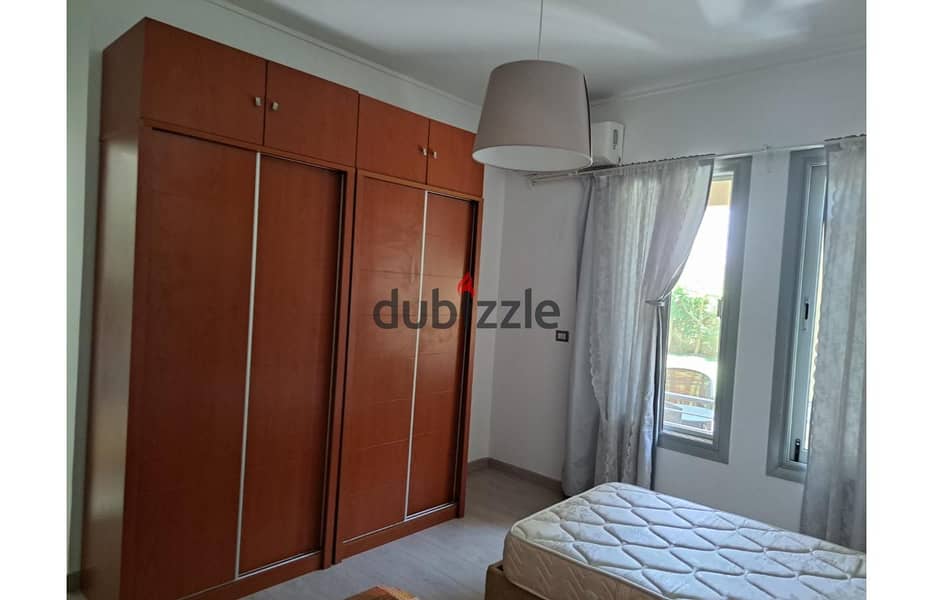 Apartment 150m with garden fully furnished for rent in village gate palm hills 8