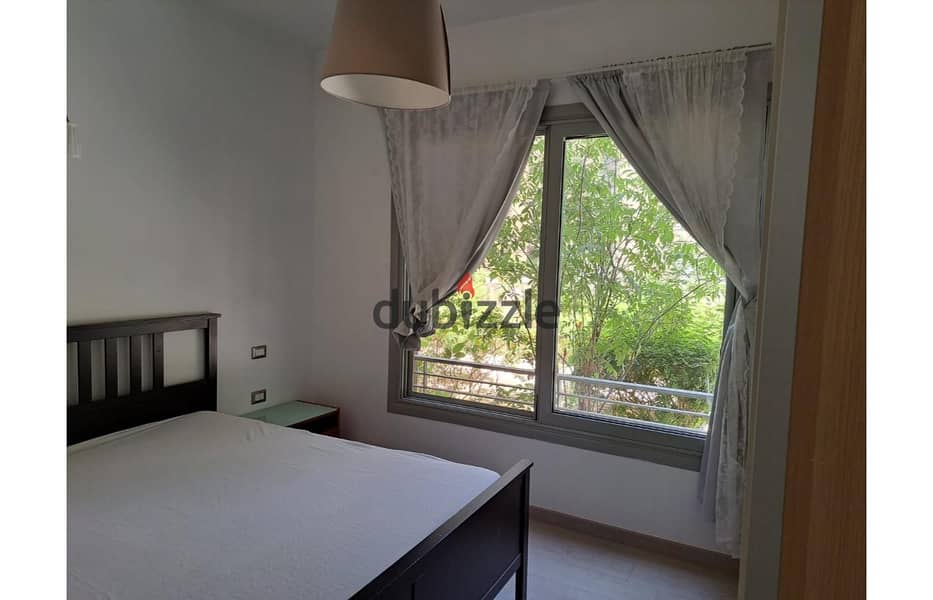 Apartment 150m with garden fully furnished for rent in village gate palm hills 13