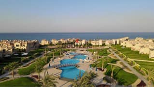 chalet 3 bedroom direct sea view for sale in lavista gardens sokhna 0